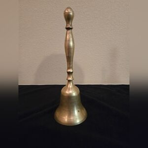 Vintage Solid Brass Hand Bell